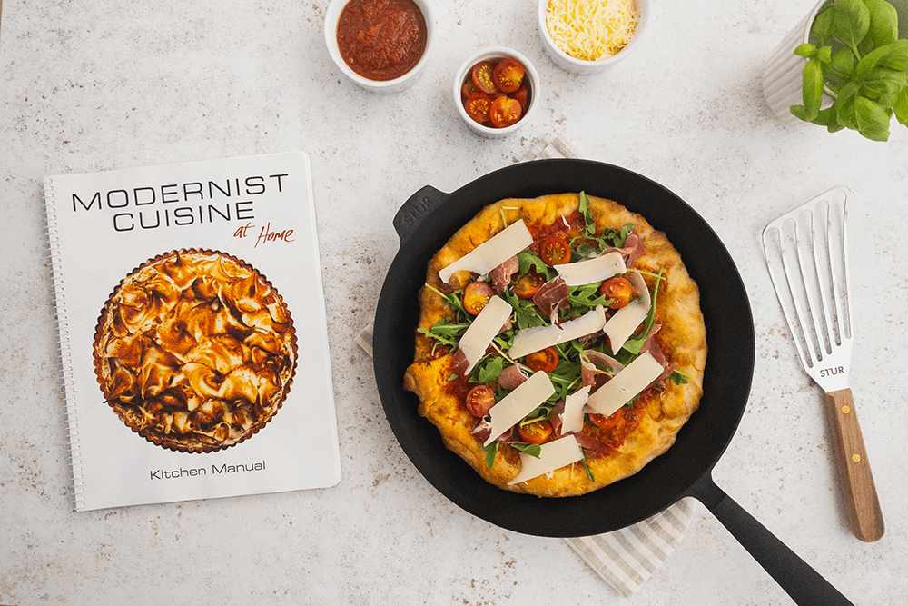 Frying Pan Pizza The Cooking World